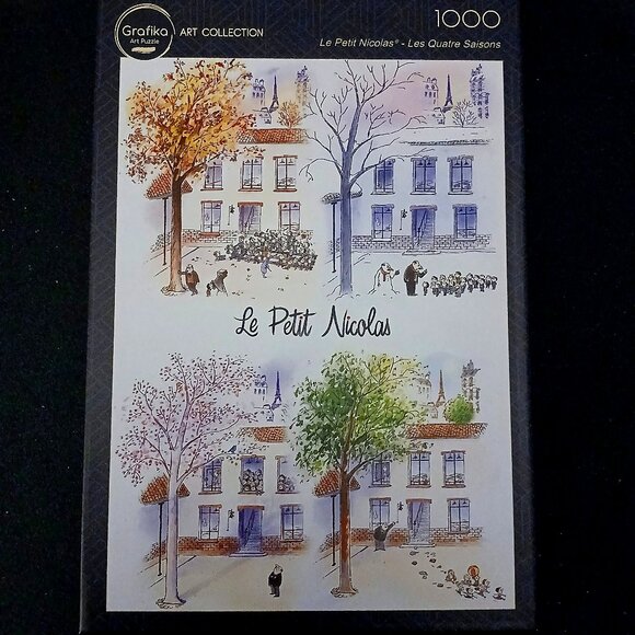 Grafika Le Petit Nicolas Les Quatre Saisons Jigsaw Puzzle, 1000 Pieces - Picture 1 of 3
